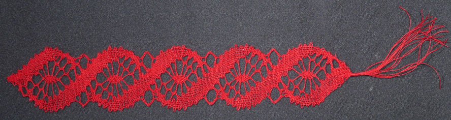 Signet Tourbillon 5 vagues rouge